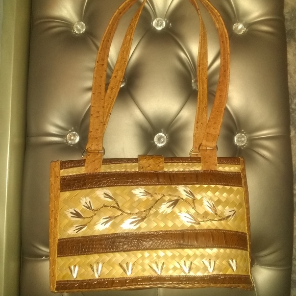 Bags Straw Pocketbook Poshmark